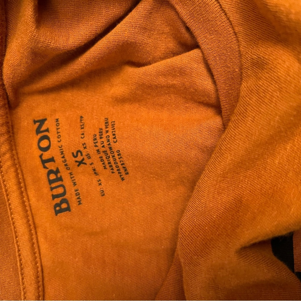Burton BRTN Short Sleeve T-Shirt Copper Penny Mens XS - Picture 7 of 8